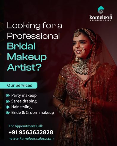Best Bridal Makeup Services in Hyderabad