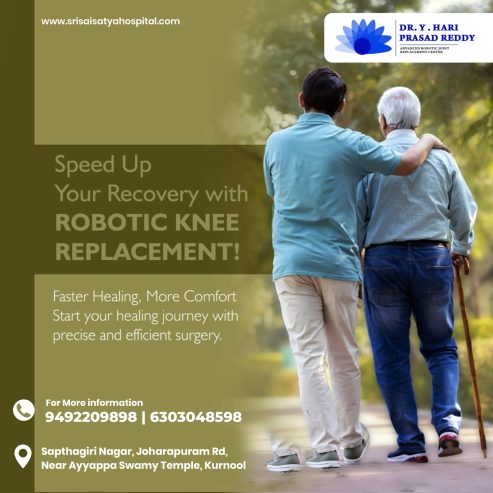 Advance Robotic Knee Surgeon In Kurnool | Dr. Y. HariPrasad Reddy