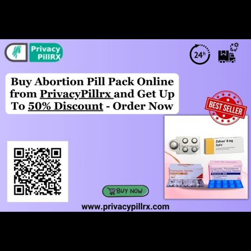 Buy Abortion Pill Pack Online from PrivacyPillrx and Get Up To 50% Discount – Order Now