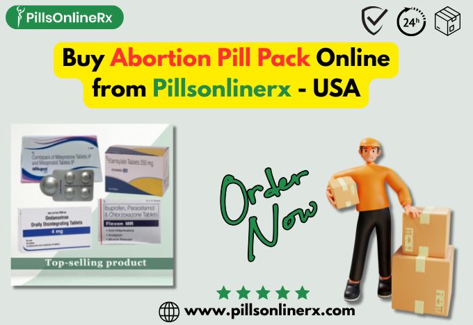 Buy Abortion Pill Pack Online from Pillsonlinerx – USA