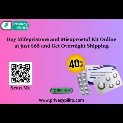 Buy Mifepristone and Misoprostol Kit Online at just $65