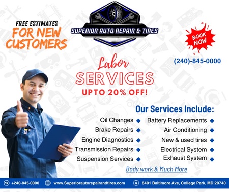 Auto Repair and Tires in College Park